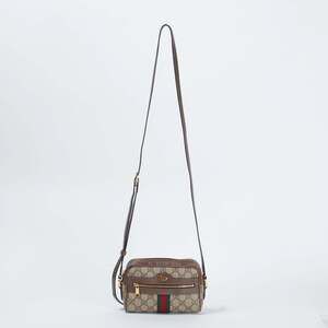 Gucci Ophidia Brown Bag Shoulder Supreme GG